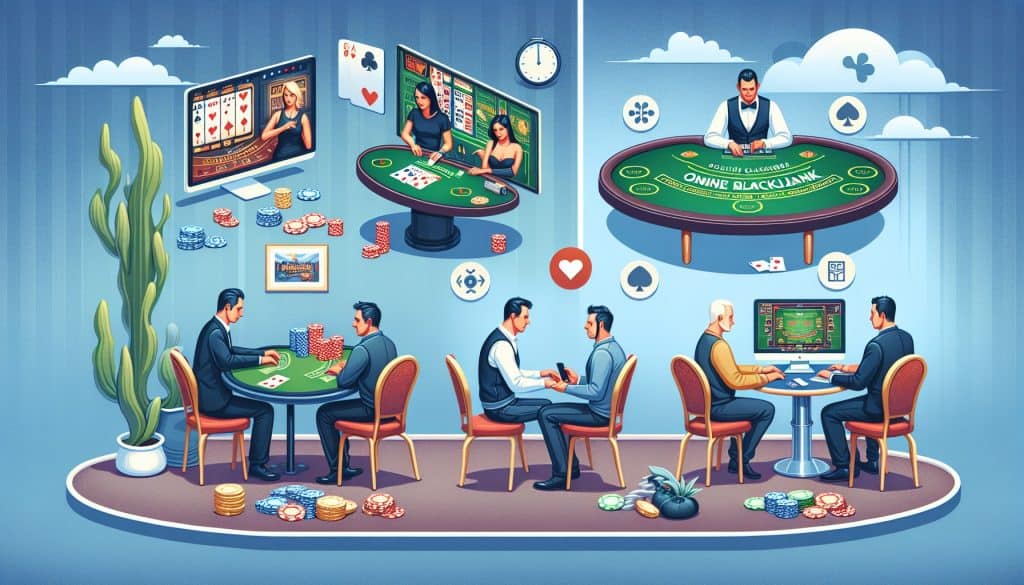 Najveće razlike između blackjacka uživo i online verzije Najveće razlike između blackjacka uživo i online verzije