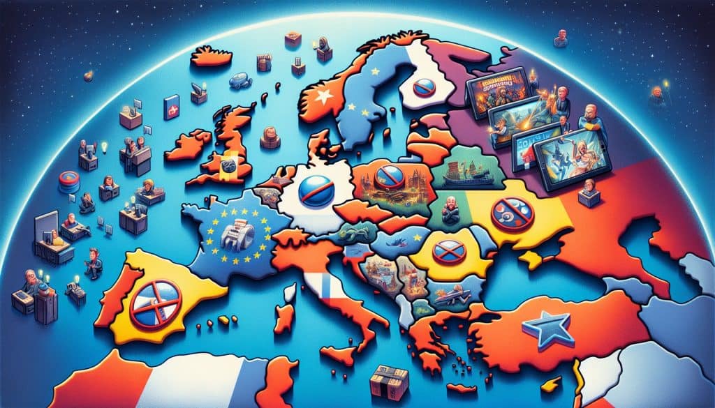 Najluđe zakonodavne zabrane igara u Europi Najluđe zakonodavne zabrane igara u Europi