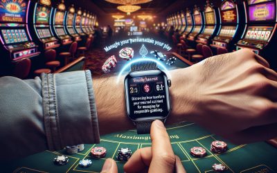 Kako koristiti pametni sat za kontrolu ponašanja u casinu